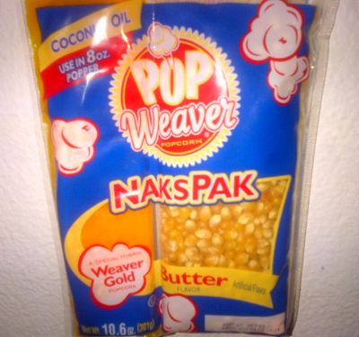 Popcorn portion packs